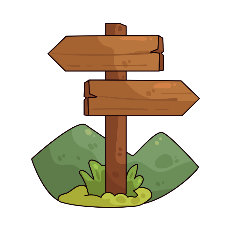 trail sign