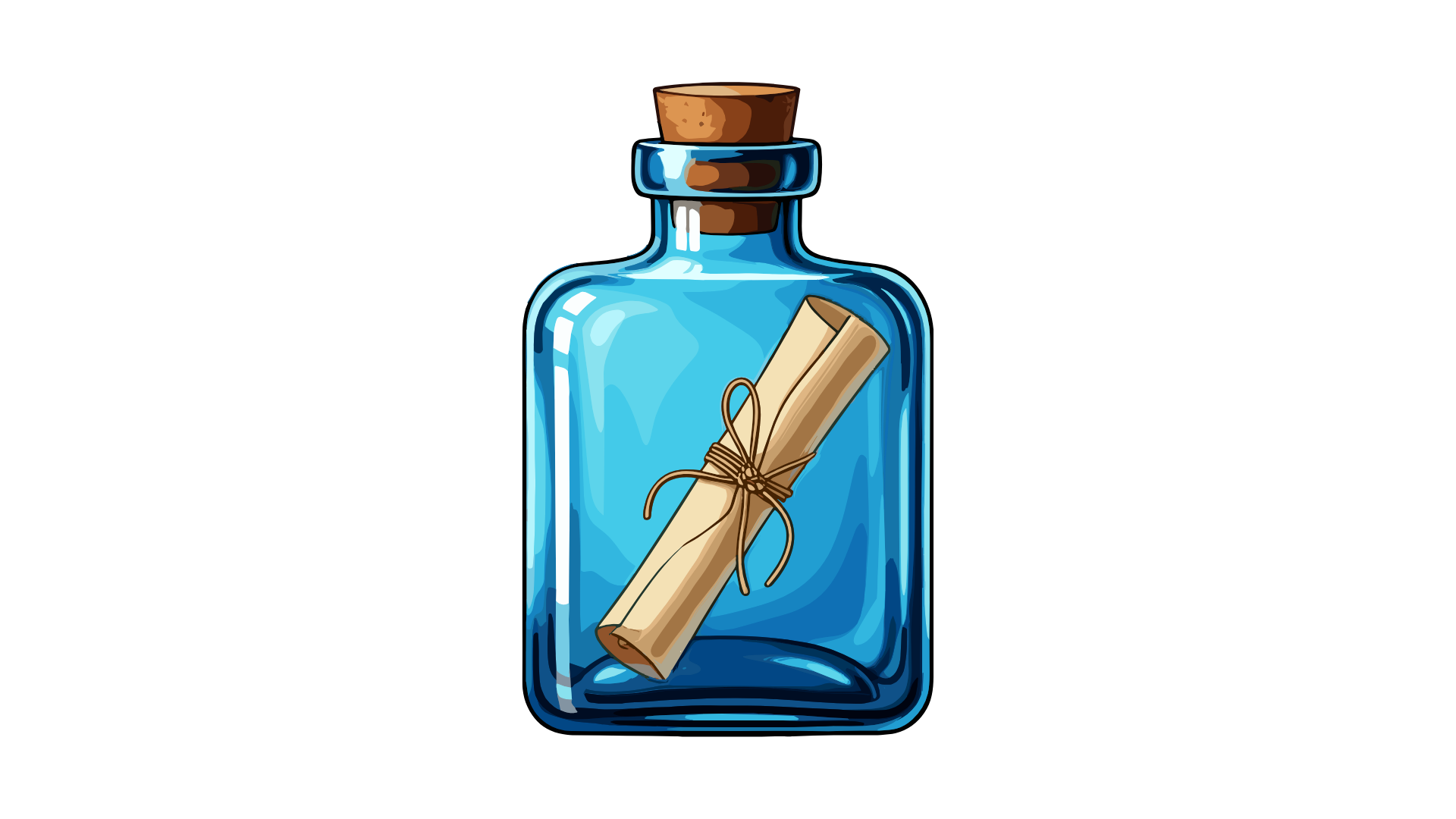 message in a bottle